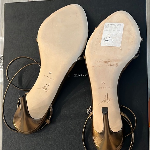 Giuseppe Zanotti Metallic Heels - Picture 3 of 9